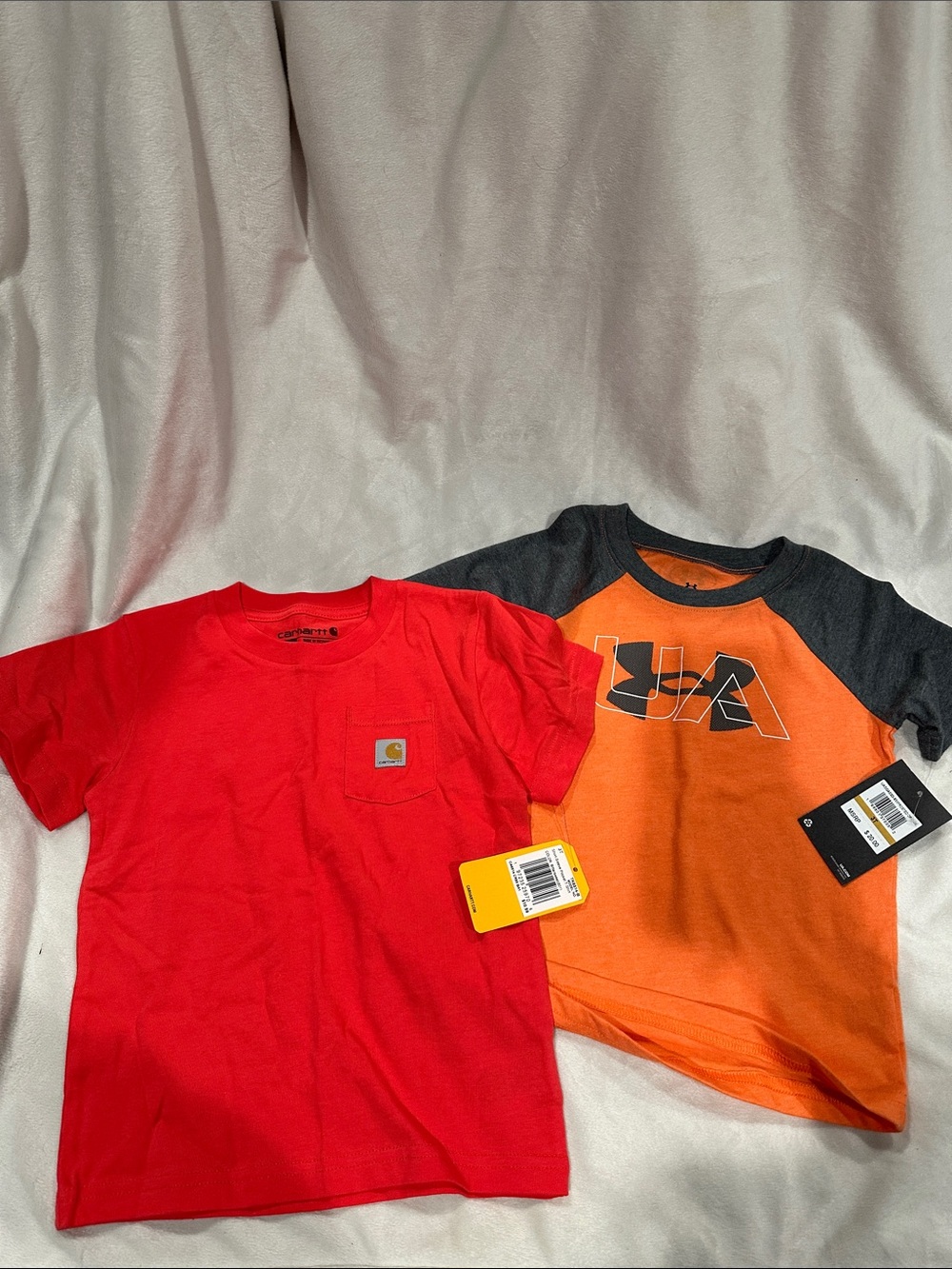 3T Under Armour and Carhartt TShirts. NWT